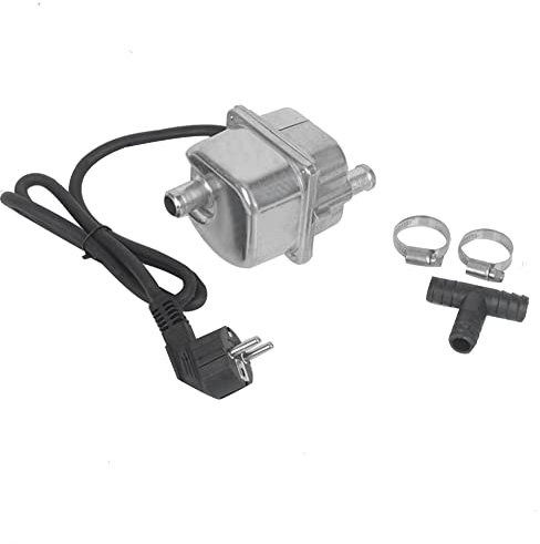 Tlilyy 1500W 220V Auspuff Motor KüHlmittelheizung - Luft Parkplatz Autoheizung Elektrischer VorwäRmer für Autos Unter EU-Stecker