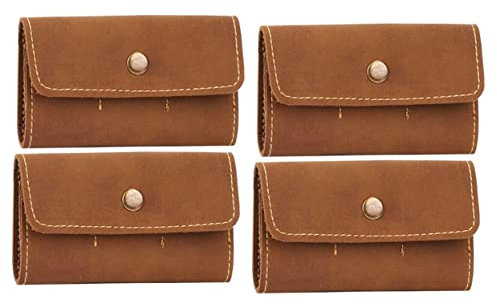Cabilock 4 Piezas Titular De La Tarjeta De Memoria Titulares De Tarjetas SD Estuche Porta Tarjeta SD Almacenamiento En Tarjeta SD Caja De Almacenamiento De Tarjetas Valija PU Teléfono Móvil
