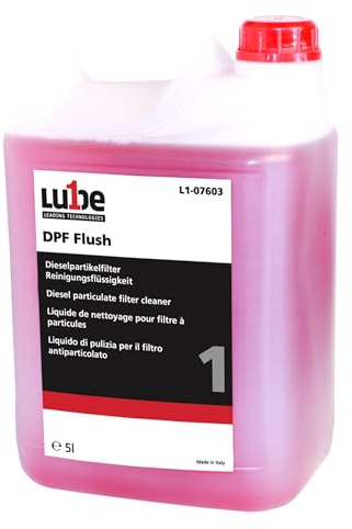 Lube1 DPF Cleaning Liquid 5L I Partikelfilter Reiniger Diesel I Sauberer Dieselpartikelfilter durch DPF Reiniger, dadurch weniger Kraftstoffverbrauch