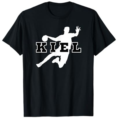 Kiel Handball Mannschaft Verein Fan Schleswig-Holstein weiss T-Shirt
