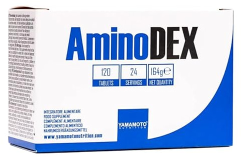 AminoDEX 120 compresse - aminoacidi essenziali di origine vegetale.