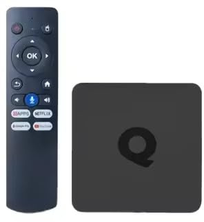 Q1 Android TV Box 2GB 16GB Android 10.0 mediaspelare at IP TV-box Allwiner H313 Quadcore Cortex-A53 stöder 2,4/5,0 GHz wifi BT5.2 HDR10.0 3D 1080P 4K bättre än X96 mini TV-box