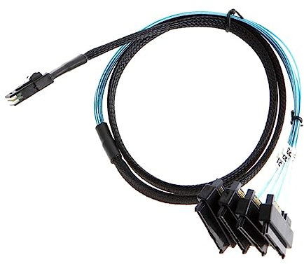 Angoily Cavo Dati Mini Da 0 5 M Adattatore 8087 A 4 Prese Multiple Cavo Mini 36p E Controller Pcie