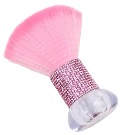 Spazzola ergonomica per unghie per salone e manicure domestica, per mantenere pulita l'area di lavoro e il trucco del viso