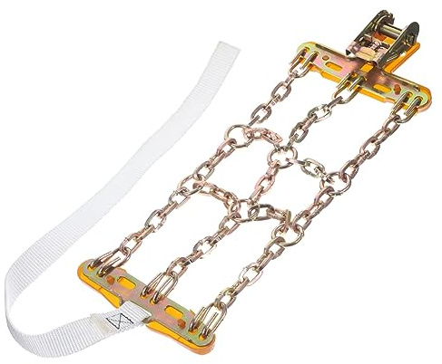 Gogogmee Cadenas Para Nieve Para Neumáticos De Coche Cadenas Antideslizantes Para Neumáticos Invierno