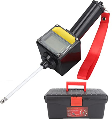 Detector de ovulación Canina, analizador de Prueba de estro de Polietileno de 9V con Pantalla de Cristal líquido, sonda de