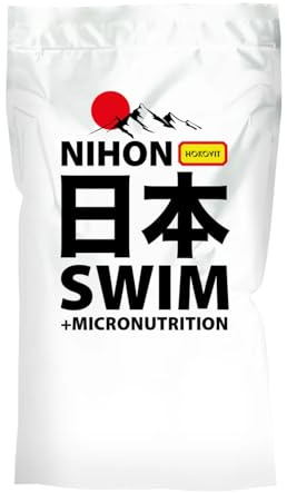 NIHON Hokovit - Mangime galleggiante per tutte le stagioni Koi e carpe, con spirulina e micronutrienti, favorisce la crescita sana e il sistema immunitario, pellet da 5,5 a 6 mm, 10 kg