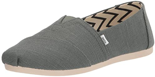 TOMS Alpargata Heritage Canvas Womens Morning Dove Espadrilles