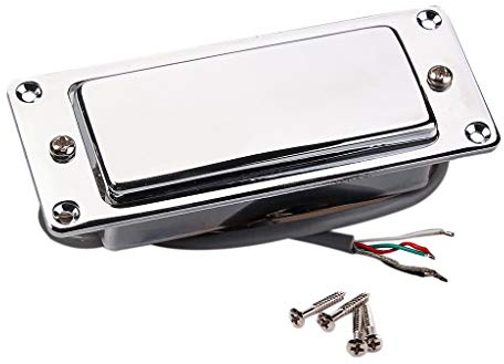Chrom Silber Mini LP Gitarre Humbucker Tonabnehmer Versiegelt Tonabnehmer Musik Teile