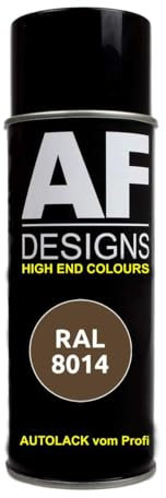 RAL8014 SEPIABRAUN Spraydose glänzend Lackspray Sprühdose DIY Autolack