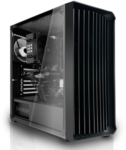 SYSTEMTREFF Office PC - Intel Core i5-14600KF - RX 9060 XT 16GB | Intel 6-Kern CPU bis 5.3 GHz, 16GB DDR5, 1TB M.2 NVMe SSD, AMD Grafik WLAN, Windows 11, für Büro, Business