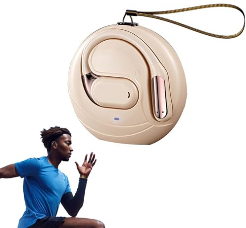 Out Of Ear Headphones Outside Open Ear Earbuds Wireless Earless Headphones Bluetooth for Ows Open Owls Hanging Earphones 5.4 Bluetooth Open Ear Hanging Headset Bone Air Conduction Earbuds Over Ear