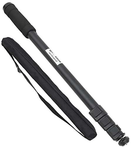 Monopode W1003 Appareil Photo Léger pour Télescopique | Charge Max 3kg, Portable et Stable, Accessoire Photo Compact pour Prise de Vue en Déplacement