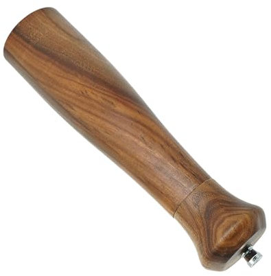 Juego de molinillos manuales de sal y especias para madera, mecanismo de molienda ajustable, funcional y práctica herramienta de molienda