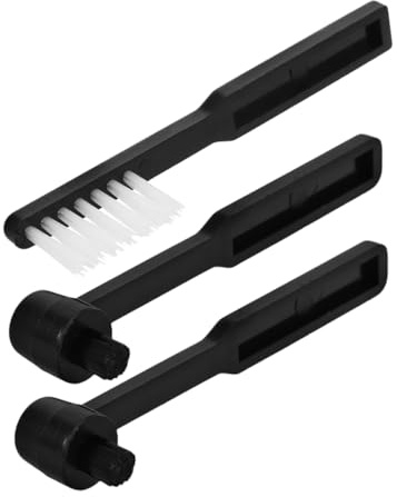 TOYANDONA 3pcs Record Cleaning Brush Vinyl Needle Cleaner for Turntable Stylus Gentle Bristles for Vinyl Records