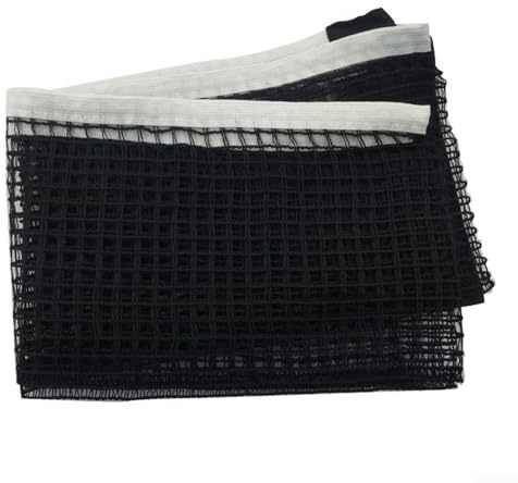 Jotekonoby Classic and Team Netzpfosten-Sets Eas Tischtennisnetz 182 x 15 cm für Tischtennisplatte, Ersatz-Baumwoll-Sportnetz mit kompatiblen