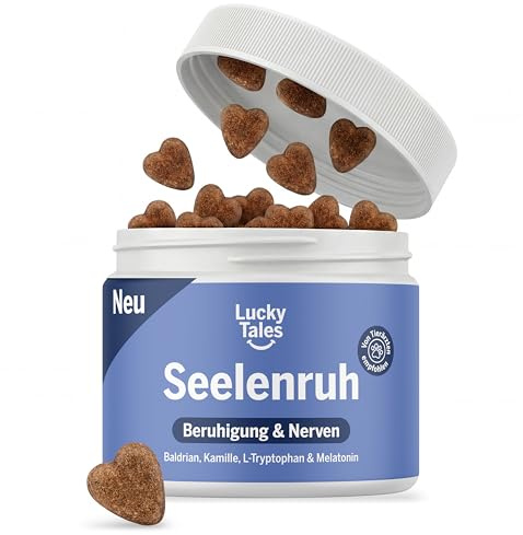 Lucky Tales Seelenruh - Beruhigung Hunde Snacks mit Melatonin - 100 Stück