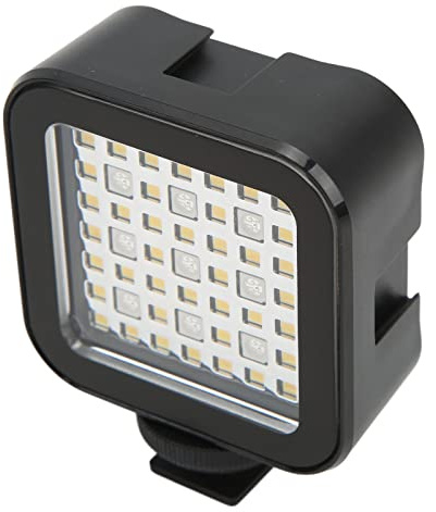 ANGGREK Lampe de Plongée RGB étanche ST49W, Lumière de Remplissage Vidéo sous-Marine ABS, Haute Puissance, étanche à 30m pour la Photographie Vlog