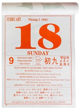 Calendrier 2026,Planificateur Quotidien Et Mensuel Vietnamien À Pages Détachables | Calendrier Planificateur Du Nouvel An Du Cheval Pour Décor Mural,Pour Planification Rendez-Vous Fête Prin
