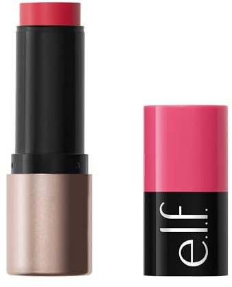 e.l.f. Soft Glam Cream Blush Stick, Buildable Cream Blush For A Natural Flush & Satin Finish, Made with Shea Butter, Vegan & Cruelty-Free, Heat Check
