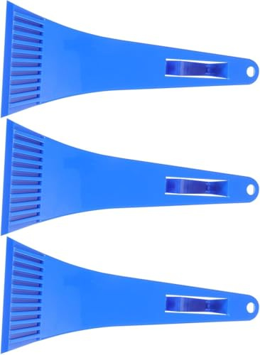 Set di 3 raschietti per ghiaccio per congelatore, per la rimozione di cubetti di ghiaccio, robusta struttura in ABS, per uso in cucina, attrezzature professionali durevoli per il miglioramento della