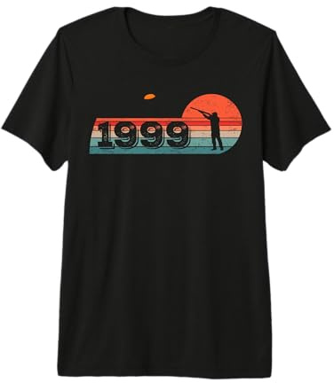 Jahrgang 1999 Tontauben Geburtstagsshirts Tontaubenschießen Premium T-Shirt