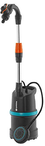 Gardena 01762-61 4000/1 - Bomba para barril de lluvia, color plateado, negro y naranja
