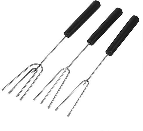 Goshyda 10Pcs Chocolate Dipping Fork Kit, 10Pcs DIY Baking Supplies, Perfect for Handmade Chocolates, Pralines and Truffles