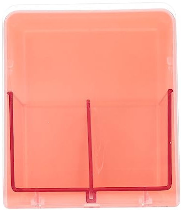 MAGICLULU Kasten Aufbewahrungsbox für Wattestäbchen Wandhalterung Baumwolle Büfett Wattepads Behälter für Wattestäbchen aus Wattestäbchenhalter Netz Wattebausch-Box Abs