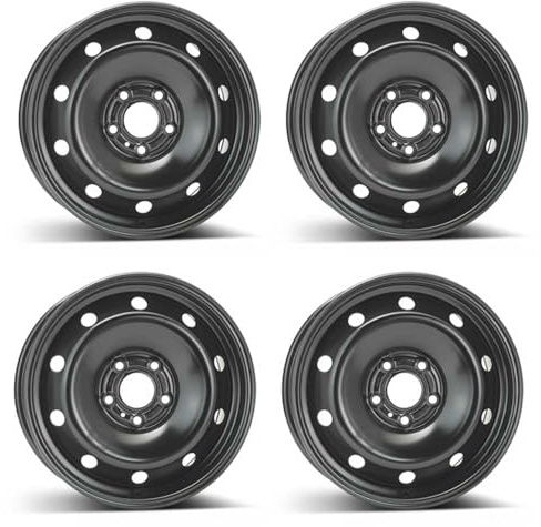 Alcar 4 cerchioni in acciaio 4-9583 7.0Jx16 ET47 5x114,3 compatibili con Renault Laguna Latitude