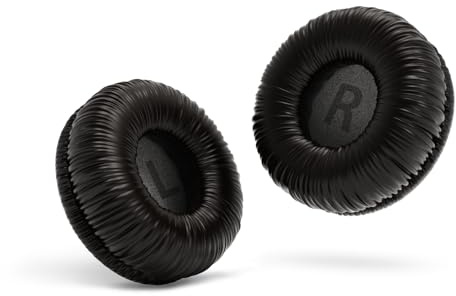 Replacement Ear Pads for JBL Tune 510BT/520BT/570BT/660NC Headphones, Black | Compatible with JBL Live 460NC/670NC,JBL Junior JR 320 320BT/310BT/300BT, Sony WH-CH520/MDR-ZX110 and More Headphones