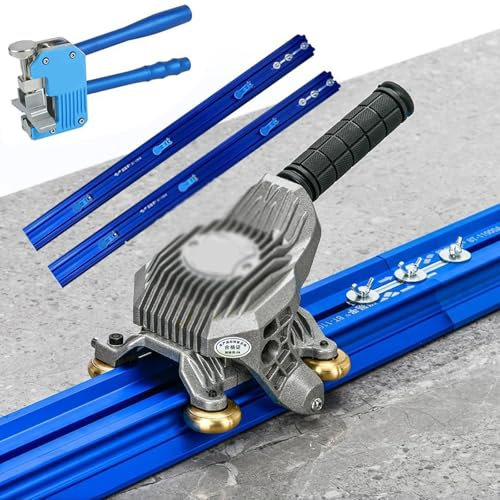 DDZJTPP Tagliapiastrelle Manuale Professionale di Grande Formato, Tagliapiastrelle di Precisione da 2,2-3,8 M, Tagliapiastrelle Manuale per Piastrelle in Ceramica, Pavimento E Parete Smaltati,3.8M