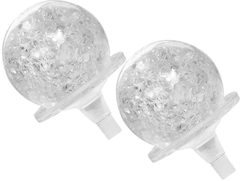 BESPORTBLE 1 Juego Juego de Soportes para Bolas de Burbujas. Fuente de Fiesta Fuente de Escritorio Home Decor decoração casa Esfera Decorativa Titular de la de Cristal el plastico