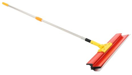 Flächenspachtel Set,Edelstahlklinge Spachtel Werkzeug,0.35mm, 4-teilig (80/60/40/25cm) Flächenspachtel Set,Für Wand- und Deckenverputz (Rot+Blau+Gelb+Grün)