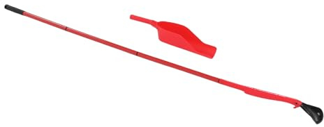Haofy Rengöringssats för Rännor, med Förlängningsstång och Räfsa för Borttagning Av Takskräp, Lätta, Hållbara aluminium- och PP-plastverktyg för Effektiv Rengöring Av Ränntaksavlopp