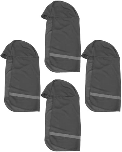Abaodam 4 Parasoles para Casco Visera de ala Completa y Protección Cuello, Accesorios para Cascos de Seguridad para Hombres en Decoracion Verano