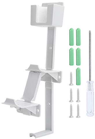 Multifunktions-Controller-Wandhalterung, ABS Universal-Wandhalterung mit Headset-Aufhänger für / / -Controller(Weiß)