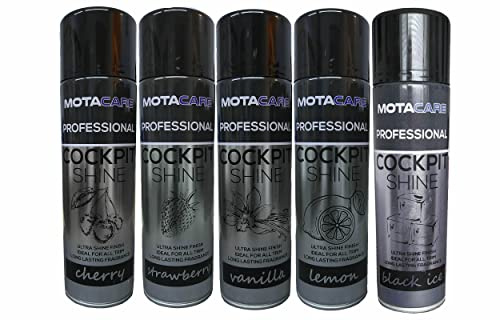 Motacare Professional Cockpit Shine Spray 500ml (Cherry, 1)