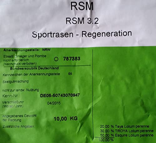 Stroetmann RSM 3.2 Sportrasen-Regeneration Regenerationsrasen 10 Kg