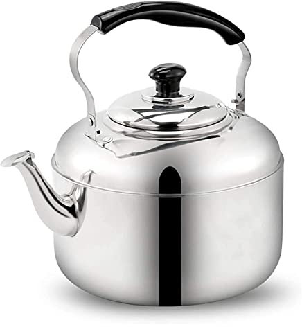 FLBT Bouilloire Bouilloire sifflante théière sifflante théière épaissie en Acier Inoxydable Design Ergonomique Bouilloire Multi-cuisinière Needed
