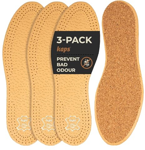 3 Par Skosulor Gjorda av Vegetabiliskt Garvat Fårskinnsläder och Naturkork | Eleganta och Bekväma | Kaps Pecari Kork Set | Man | 45 EUR