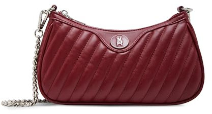 Steve Madden Vickie Quilted Crossbody, Rot/Ausflug, einfarbig (Getaway Solids), Einheitsgröße