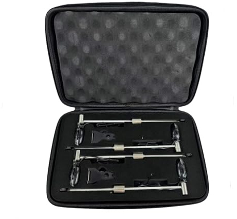 AGEM Bissanzeiger Angeln Set 4+1 mit Funk Karpfen LED Wasserdicht Angelzubehör Funkbissanzeiger 150m