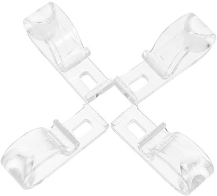 LIFKICH 4sets Blind Retainer Blind Cord Cleat Appliance Cord Winder Roman Roller Accessories Easy Install Window Rope Cleat