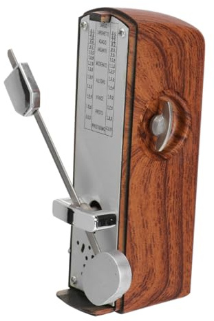 FUNOMOCYA Mechanisches Metronom Für Gitarre Klavier Schlagzeug Violine Bass Zither Musikinstrumente Zubehör Taktgeber Stimmmodi Transposition Kalibrierung