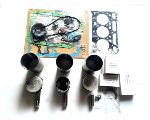 For Kubota Engine D1703 Overhaul Kit piston ring gasket liner bearing conrod