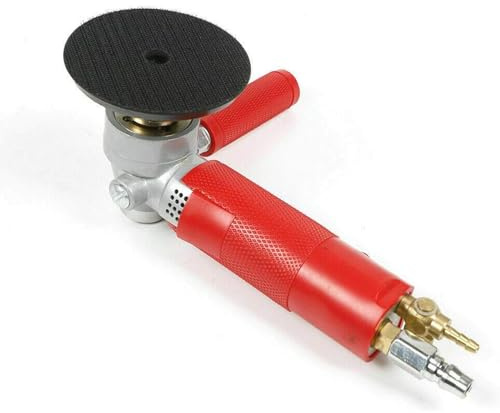 Pulidora neumática, pulidora de piedra húmeda de aire de 4 pulgadas, lijadora de aire húmedo, herramienta de pulido