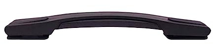 Staffa laterale per maniglia in plastica, Impugnatura for cinghia di trazione, parte ricambio, TPU, accessori for trolley, impugnatura for valigia nera portatile for, 2(21.6cm)