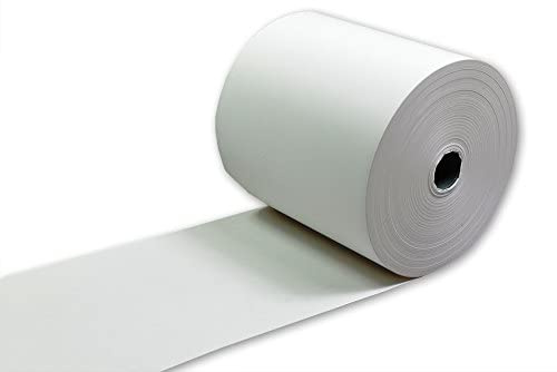 50 Stck. Kassenrollen/Normalpapier unbedruckt 70mm x 60m x 12mm [ØRolle 80mm] Drucker schonend 60g/m2