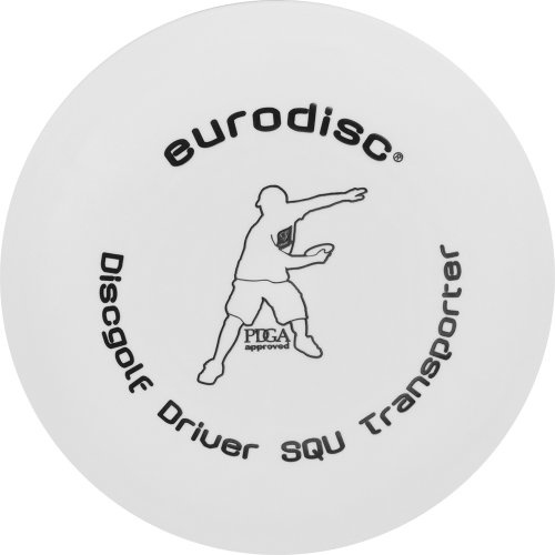 Eurodisc Unisex – Erwachsene Discgolf Driver Standard Frisbee, blank, 21 cm